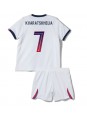 Detské Futbalové oblečenie Paris Saint-Germain Khvicha Kvaratskhelia #7 2026-27 Krátky Rukáv - Preč (+ trenírky)